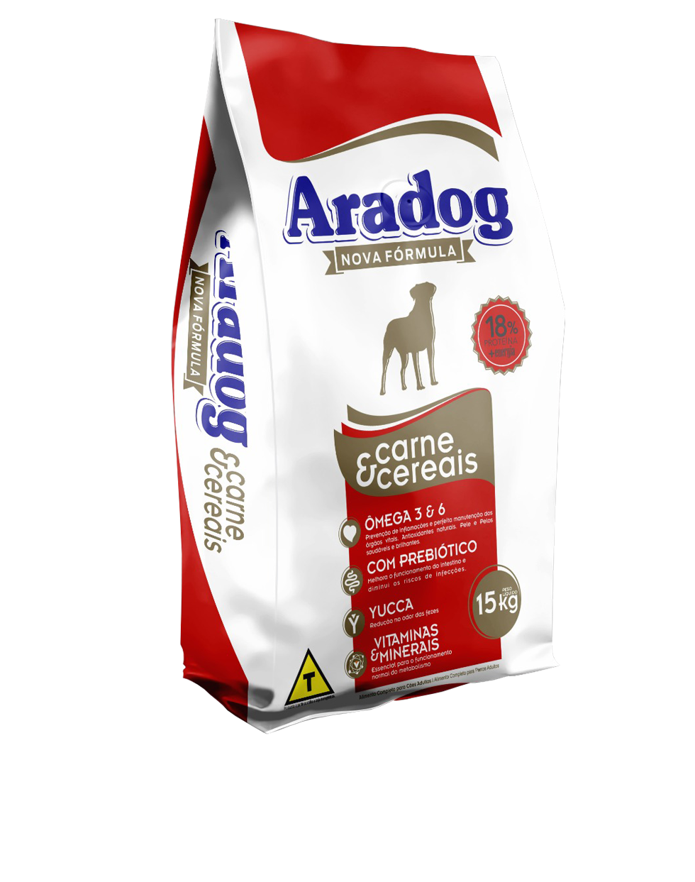 ARADOG CARNE CEREAIS 15KG