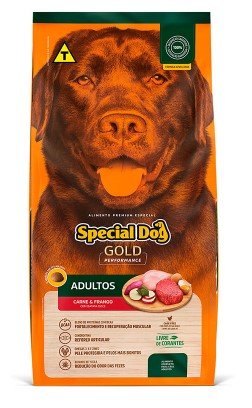 Special Dog Gold Performance Frango e Carne para Cães Adultos